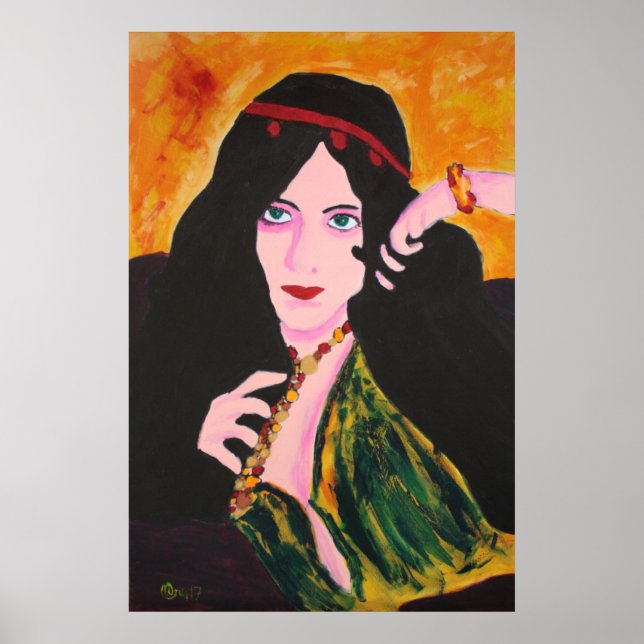 Pôster Evelyn Plays (Frente)