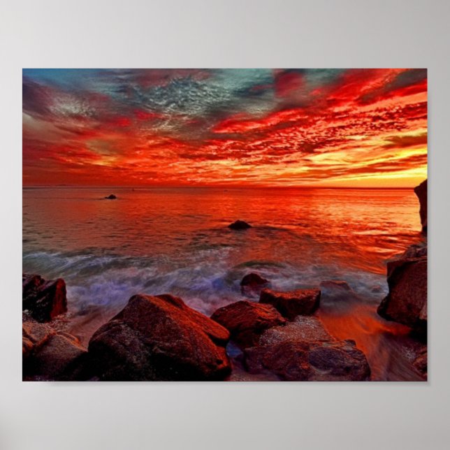 Poster Evening Sky Beauty (Frente)