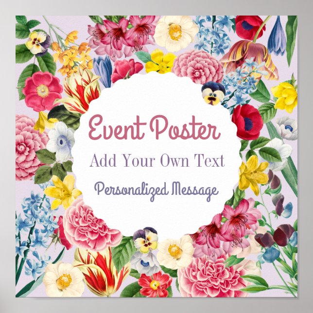 Poster Evento Floral (Frente)