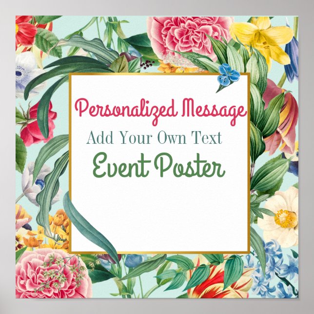 Poster Evento Floral (Frente)