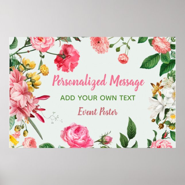 Poster Evento Floral (Frente)