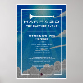 Poster Evento Harpazo Rapture