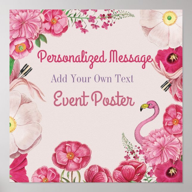 Poster Evento tropical (Frente)