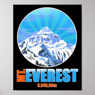 Poster Everest Cool Design 