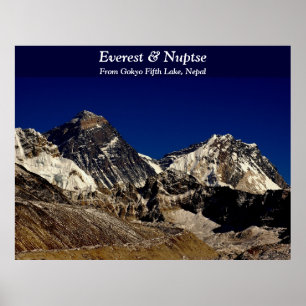 Pôster Everest e Nuptse
