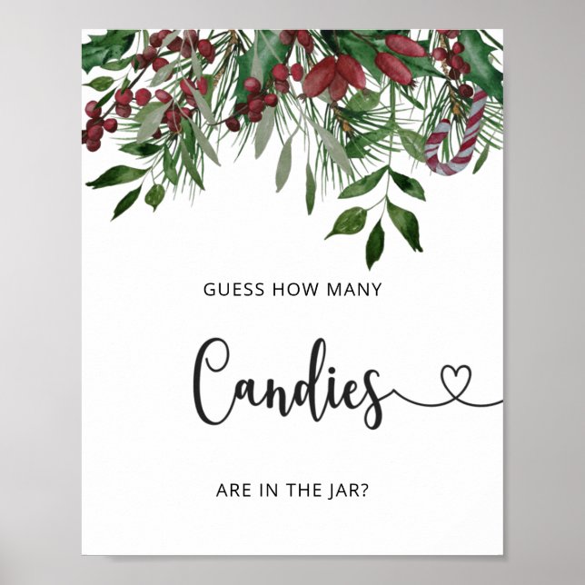 Poster Evergreen Quantos doces (Frente)