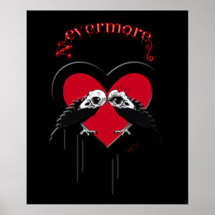 Pôster Evermore (Vermelho)