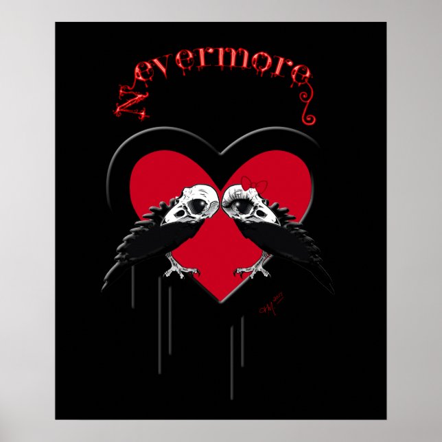 Pôster Evermore (Vermelho) (Frente)