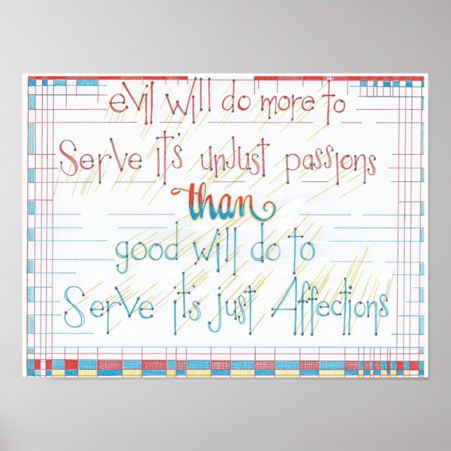 Poster Evil Passions (Frente)