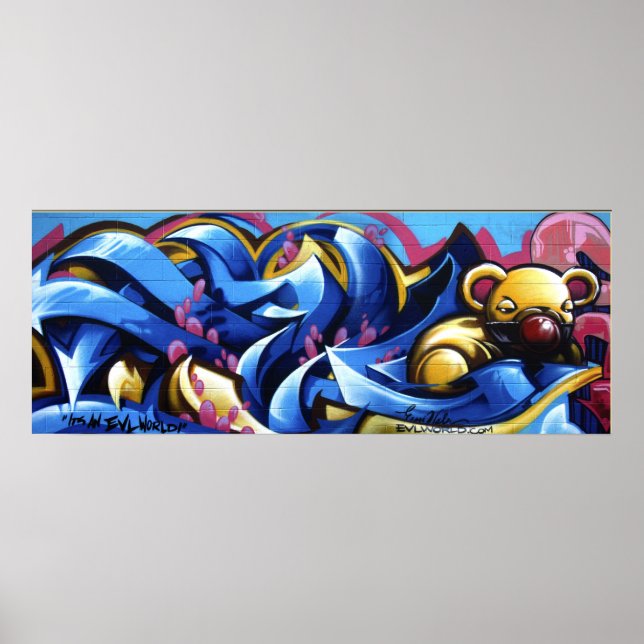 Pôster EVL LA Wall (Frente)