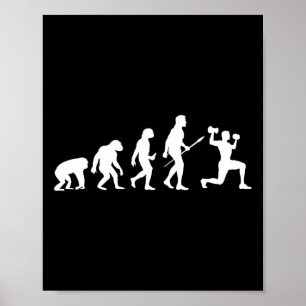Poster Evolução da Construção de Combustível Funny Bodybu