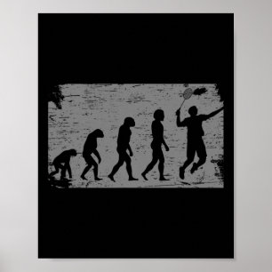 Poster Evolução de Badminton