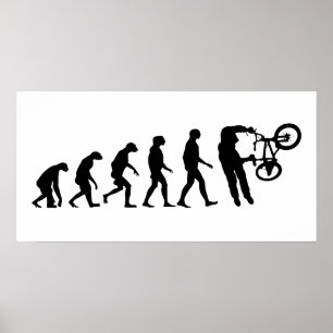 Pôster Evolução de BMX