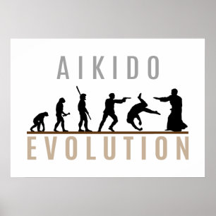 Pôster Evolução do Aikido