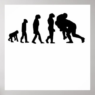 Poster Evolução do Rugby Tackle