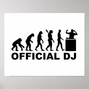 Pôster Evolução Oficial do DJ