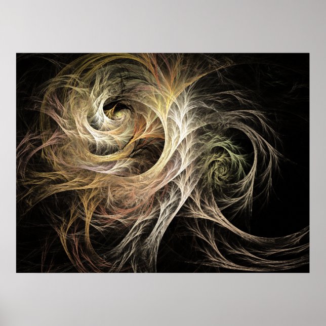 Poster Evolui Flame Fractal (Frente)