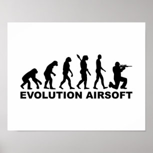 Poster Evolution Airsoft
