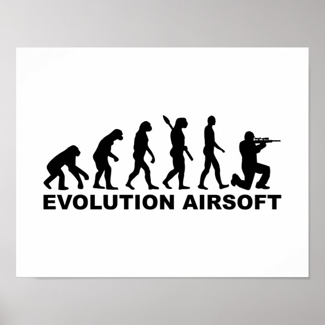 Poster Evolution Airsoft (Frente)
