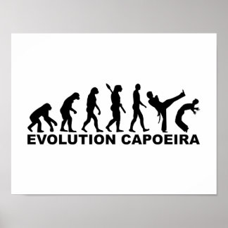 Pôster Evolution Capoeira