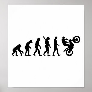 Poster Evolution Motocross