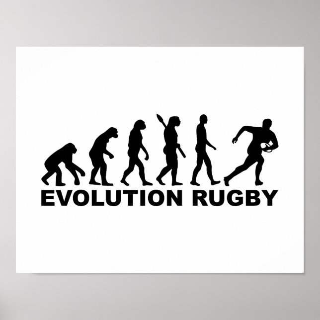 Poster Evolution Rugby (Frente)