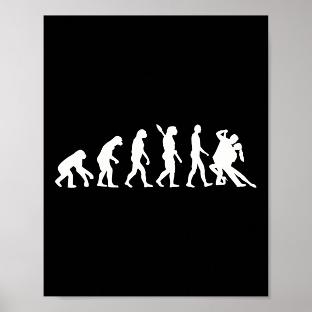 Poster Evolution Tango Dancing (Frente)