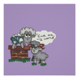 Pôster Ewe are My World