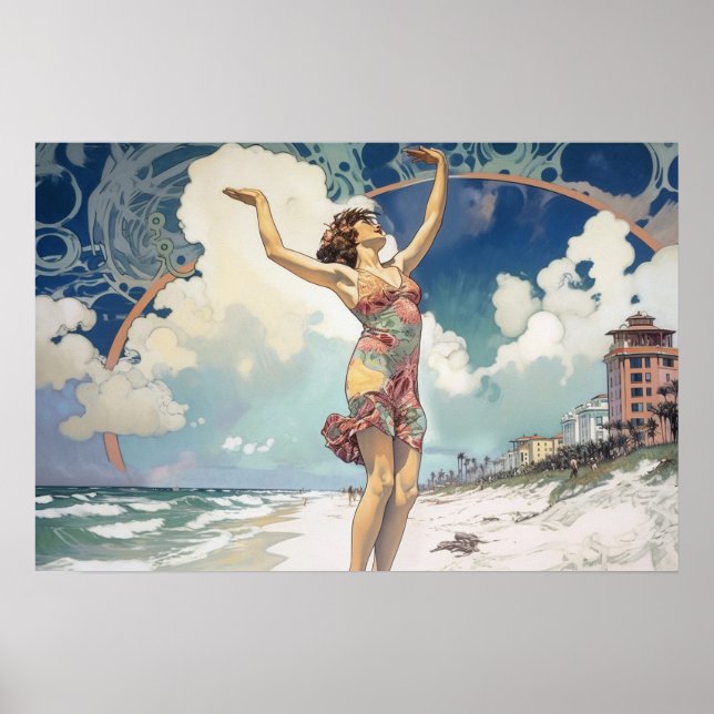 Poster Exaltação de primavera (Frente)