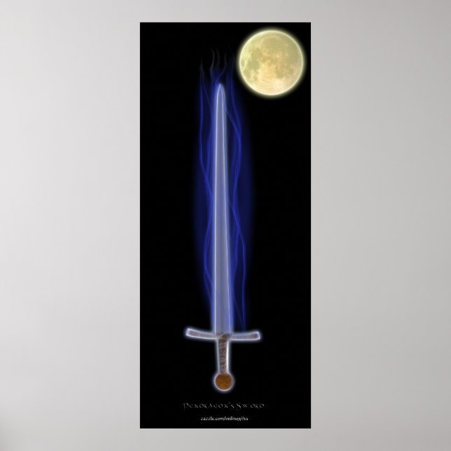 Poster Excalbur, A Espada do Rei Arthur Pendragon (Frente)