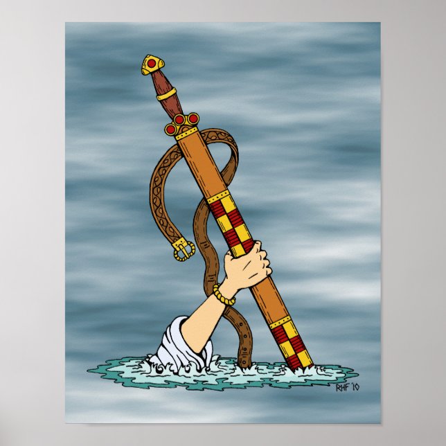 Poster Excalibur (Frente)