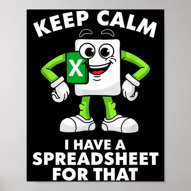 Poster Excel Coworker Employee Farewell Goodbye Birthday  (Frente)