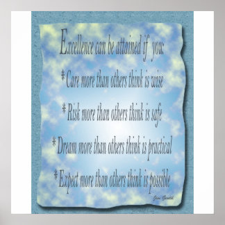 Poster Excelência
