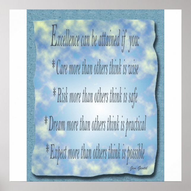 Poster Excelência (Frente)