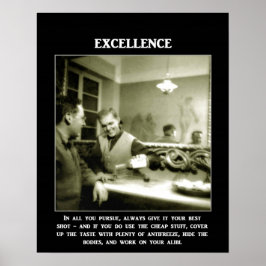 Poster excelência em tudo o que você procura, sempre dê-l