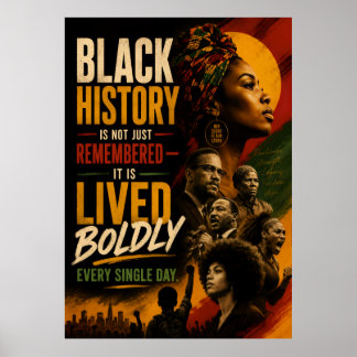 Poster Excelência Negra Citação 2ª