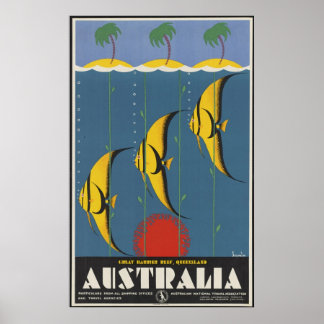 Poster Excelente Barrier Reef Austrália