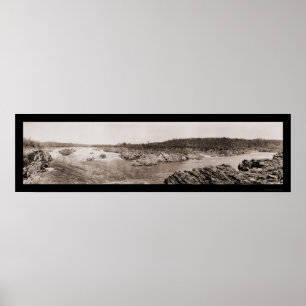 Pôster Excelente Cai Potomac Foto 1909