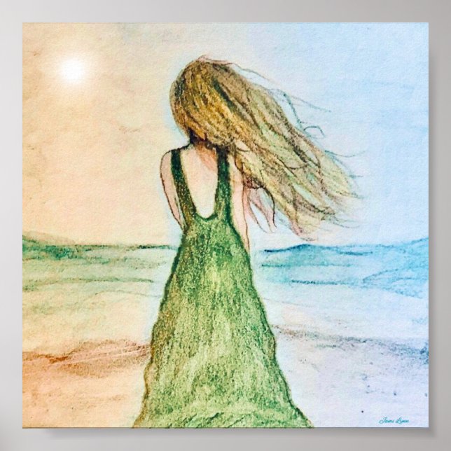 Poster Excelente de decoração Sound of Silence para enqua (Frente)