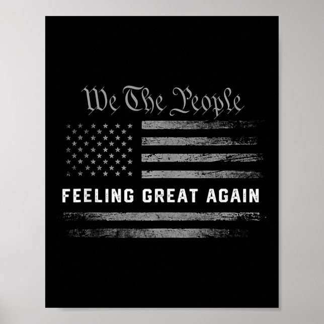 Poster Excelente de novo Trump 2024 (Frente)
