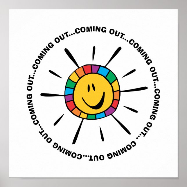 Pôster Excelente dia para sair! (Frente)