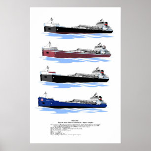 Poster Excelente Lagos Algoma Compass