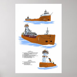 Poster Excelente Lagos barge Pathfinder