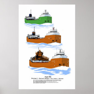 Poster Excelente Lagos cargueiro James Oberstar história