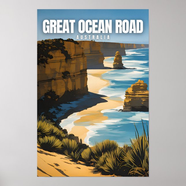 Poster Excelente Ocean Road (Frente)