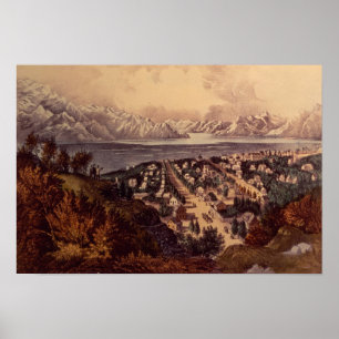 Pôster Excelente Salt Lake, Utah