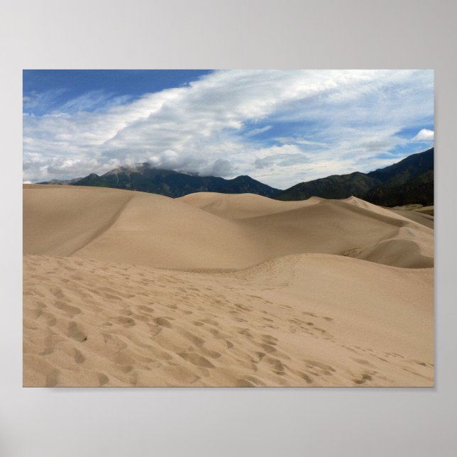 Pôster Excelente Sand Dunes National Park & Preserve, CO (Frente)