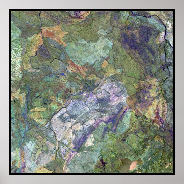 Poster Excelente Sandy Desert Austrália (Frente)