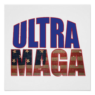 Pôster Excelente 💡 suporte do Ultra MAGA Trump nos EUA