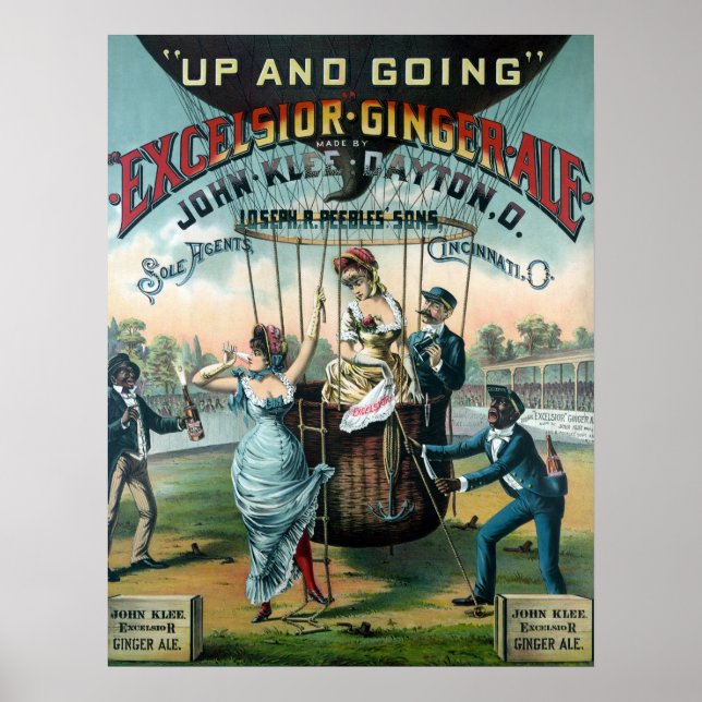 Poster Excelsior Ginger Ale (Frente)